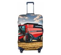 ZTPOWQA Company Housse de valise extensible universelle Motif tracteur agricole, Noir , L, Bagage à main