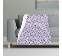 ZTPOWQA Couverture en flanelle douce et chaude pour lit, canapé, voyage, camping, hiver et automne