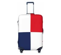 ZTPOWQA Housse de valise extensible universelle avec drapeau du Panama - Accessoire de voyage, Noir , S, Bagage à main