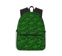ZTPOWQA Sac à dos unisexe léger et décontracté pour la Saint-Patrick - Pour la randonnée, les trajets quotidiens en plein air