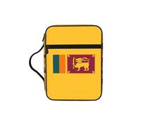 ZTPOWQA Sac de rangement étanche pour homme et femme avec imprimé drapeau du Sri Lanka