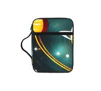 ZTPOWQA Sac de rangement étanche pour homme et femme Motif système solaire Jupiter Saturne