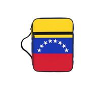ZTPOWQA Sac de rangement imperméable avec drapeau du Venezuela pour homme et femme pasteurs