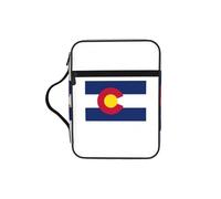 ZTPOWQA Sac de rangement imperméable pour homme et femme avec imprimé drapeau du Colorado