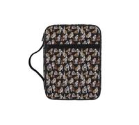 ZTPOWQA Sac de rangement imperméable pour homme et femme Motif bouledogues anglais