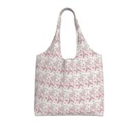 ZTPOWQA Sac fourre-tout romantique en toile avec imprimé papillon de Paris - Respectueux de l'environnement - Sac à bandoulière - Pour le shopping, les voyages et le quotidien