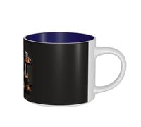 ZTPOWQA Tasses en céramique de grande capacité avec impression de trois teckels pour la maison, le bureau, la cuisine, le café