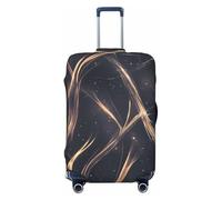 ZTPOWQA You are Magical Print Housse de valise extensible universelle Accessoire de voyage, Noir , M, Bagage à main