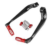 ZTQLIJQF ProtèGe-Mains Moto Accessoires De Moto CNC en Aluminium 7/8 "22mm, Leviers De Frein Et d'embrayage, Protecteur pour B&MA S1000RR HP4 2015 - 2021(Red)