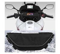 ZTQLIJQF Sacoche De Guidon Grip Sac De Rangement De Guidon Étanche Et Anti-poussière Accessoires De Moto pour Honda XL750 TRANSALP750 TRANSALP 750 XL 750(Color:Black NO Logo)