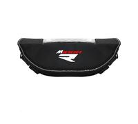 ZTQLIJQF Sacoche De Guidon Grip Sac De Rangement pour Guidon De Moto, Étanche Et Anti-poussière, pour BMW M 1000R M1000R 2023(Black with logo5)