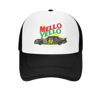 ZTQTQZZ Casquette de Baseball en Maille #51 Mello Yello Cole Trickle Days of Thunder Illustration Casquette de Baseball Homme Casquette Anniversaire Chapeaux de Soleil pour Femmes Hommes