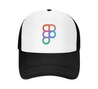 ZTQTQZZ Casquette de Baseball en Maille Je suis Un Designer et Figma est ma Passion Casquette de Baseball Icône Chapeau de Soleil Chapeaux Homme Femme