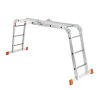 ZTRA Echelle modulable en Aluminium 4x3 marches avec Plateforme