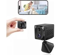 ZTTAOLII Caméra espion cachée WiFi 5G - Mini caméra de sécurité intérieure 4K HD, détection de mouvement AI, longue durée de vie de la batterie, vision nocturne, mini caméras sans fil pour maison/bébé