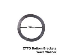 Ztto-Adaptateur Gxp Pour Vélo De Route Et Vtt,Accessoires D'invite Astronomique,Rondelle Ondulée,Chaîne K7 Gxp 24 22mm,0.5mm - Type 30mm Wave Washer