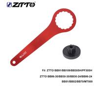 Ztto Bb92 Vtt Vélo De Route Souhaits Fit Invite Astronomique Ket 41mm Bb90 Bb86 Pf92 24mm Pédalier Pédalier Broche Pour Bb72 Sm Bb71-41a - Type Bb Tool Red #A