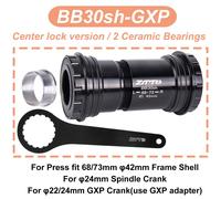 Ztto-Cadre De Vélo De Route Vtt Souhaits Fit Bb30,Manivelle De Vélo,Marché Rapide Astronomique,Outil D'installation,Pédalier À Broche Gxp 22,24 Axes,30mm,42mm - Type Bb30 24 Ce Bk Tool #B