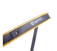 ZTTO Lot de 2 bandes de protection pour jante de vélo et protection anti-crevaison (700 C noir)