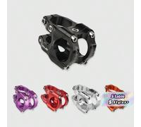 ZTTO Potence VTT, Potence de vélo de descente à conception creuse, tube de direction court de 33 mm, accessoire de cyclisme usiné CNC haute résistance pour le VTT ZD33 Argent,ZD33 Orange,ZD33 Violet,Z