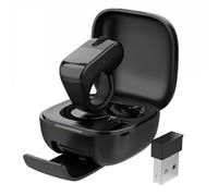 ZTYTO Tiktok Anneau de défilement avec pavé tactile, Bluetooth/sans fil pour iPhone/Android/PC, télécommande pour application Kindle/appareil photo/enregistrement vidéo (Noir)