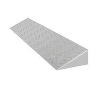 ZTZBFGM Gris,100x10x4cm, Rampe De Seuil De 1 À 10,5 Cm De Hauteur pour Aspirateurs Robots Intérieurs Ou Extérieurs, Salles De Bains, Fauteuils Roulants, Rampes De Trottoir Portables
