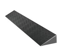 ZTZBFGM Noir,100x10x3.5cm, Rampe De Seuil De 1 À 10,5 Cm De Hauteur pour Aspirateurs Robots Intérieurs Ou Extérieurs, Salles De Bains, Fauteuils Roulants, Rampes De Trottoir Portables
