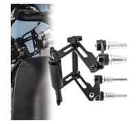 ZTZHVNVGK Support Téléphone Double Amortissement pour BM&W F750GS 2018 Moto Support Plaque GPS Extensible Et Réglable Téléphone Portable Compatible