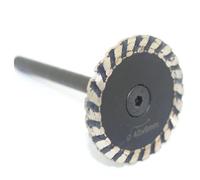 ZTZTZ Disques de coupe for métal, mini scie diamantée à tige de 6 mm, disque de coupe for sculpture, meulage, granit, marbre, pierre, béton (3 pièces)(3pcs)