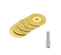 ZTZTZ Disques de coupe for métaux, mini-disque de coupe 40 mm for accessoires rotatifs, meule diamantée, lame de scie circulaire rotative, disque diamanté abrasif (5 pièces)(5pcs and 45mm)