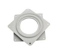 ZTZTZ Pièces de Rechange for Chaise Bureau, plaques pivotantes 2/3/4 Pouces, roulement pivotant en métal, Rotatif à 360 degrés, Plateau tournant, présentoir, matériel Meubles(4 inch)