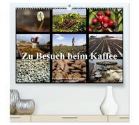 Zu Besuch beim Kaffee (hochwertiger Premium Wandkalender 2026 DIN A2 quer), Kunstdruck in Hochglanz: Der Kaffee-Kalender aus Brasilien