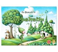 Zu Besuch in Erbsheim (Wandkalender 2026 DIN A3 quer), CALVENDO Monatskalender: Ein zum Kugeln grüner Erbsenspaß