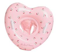 Zuasdvnk Anneau de Natation, Tube Gonflable | Anneau de Piscine Gonflable en Coeur Portable avec poignées,Explosez Le Tube de Natation pour Pendant 6+ Mois d'accessoire de Jeu d'eau pour