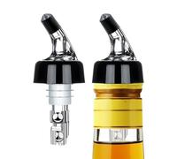 Zuasdvnk Bec verseur pour vin - 2 pièces prises distributeur de 30 ml, pour cocktail, cuisine, maison, restaurant, usage domestique et commercial, dîners de randonnée, camping, divertissement