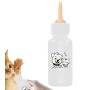 Zuasdvnk Bouteille d'alimentation pour Chaton - Bouteille de Soin pour Chaton - Alimentation et Eau - Portable - pour Les Types de Chiots