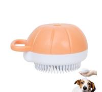 Zuasdvnk Brosse de bain pour chien, éponge de bain pour chien | Brosses pour chiens à poils doux en forme de - Distributeur de shampooing, nettoyage pratique et pour les animaux de