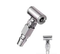 Zuasdvnk Buse de gonflage de Pneu, buse de Pompe à air pour Pneu de Voiture - Adaptateur de Pompe à Pneu Portable,Buse d'air de gonfleur de Pneu, buse de Filetage à Connexion Rapide pour gonfleurs de