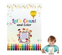 Zuasdvnk Cahier d'exercices d'écriture pour les tout-petits à partir de 2 ans | Cahiers d'exercices réinscriptibles pour - Jouet éducatif pour apprendre les lettres avec matériel