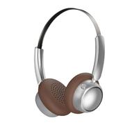 Zuasdvnk Casque sans fil supra-auriculaire - Casque supra-auriculaire avec suppression du bruit | Design rétro pour regarder des vidéos, courir, travailler