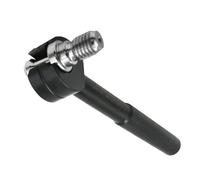 Zuasdvnk Clé à écrous de voiture, clé de réparation de voiture, outil de clé pour écrous de rivets en acier, clé de clous de réparation automobile antidérapante manuelle pour écrous