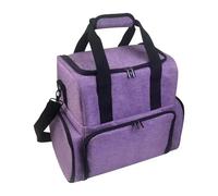 Zuasdvnk Cois de transport en vernis à ongles, sac d'organisateur de vernis à ongles - Sac de kit d'ongle pour outils de manucure - Outils de manucure portable pochette détient 80 bouteilles pour les