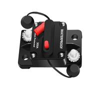 Zuasdvnk Commutateur audio, disjoncteur,Protecteur électronique de surcharge de batterie | 12-48 V Commutateur de réinitialisation Manuel de protection pour marine,