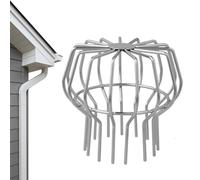 Zuasdvnk Couverture d'échappement de Toit, Couverture pour Drain gouttières - Housse de Pluie pour sols extérieurs Cour Piscine Voiture Filtre Protecteur drains extérieurs