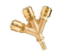 Zuasdvnk Distributeur d'air comprimé avec prise d'air comprimé - connexion industrielle compacte tuyau compresseur pour équipement automatique