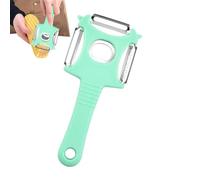 Zuasdvnk Éplucheur de cuisine, éplucheur pour fruits et égreneur à panicules, outil multifonctionnel ouvre-bouteilles, taille et épaule, avec accessoires de cuisine pour éplucher