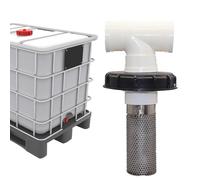 Zuasdvnk Filtre de filtre d'entrée de tuyau, filtre à eau de tonneau de pluie | Couvercle de filtre en maille pour réservoir d'eau d'un gallon,Couvercle de filtre de tuyau de sortie