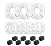 Zuasdvnk Filtre de rechange pour fontaine à chat, kit de filtration adapté aux animaux domestiques, système de filtration polyvalent de l'eau potable pour une meilleure hydratation des chats