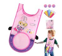 Zuasdvnk Jeu Amusant pour Le Jour du Peuple - Jeu de Balle de Baseball - Gilet de, Jouet d'extérieur pour - Catch Toss Balls - Jeu pour Tout-Petits, Filles, Famille