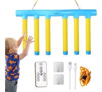 Zuasdvnk Jeu de réflexions, jouet d'entraînement de réaction avec 3 vitesses réglables, jeu de compétences avec bâtons de capture - pour adolescents et adultes, à la maison,